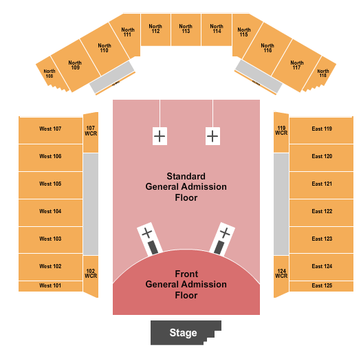 Rogers Stadium At Downsview Airport Coldplay Seating Chart